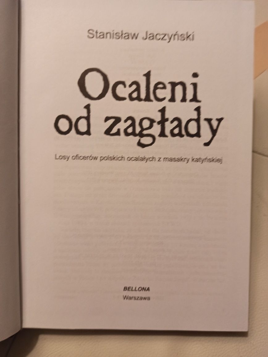 Jaczyński ocaleni od zagłady, Katyń