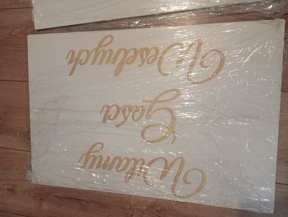 Tablica powitalna Witamy Gości Weselnych