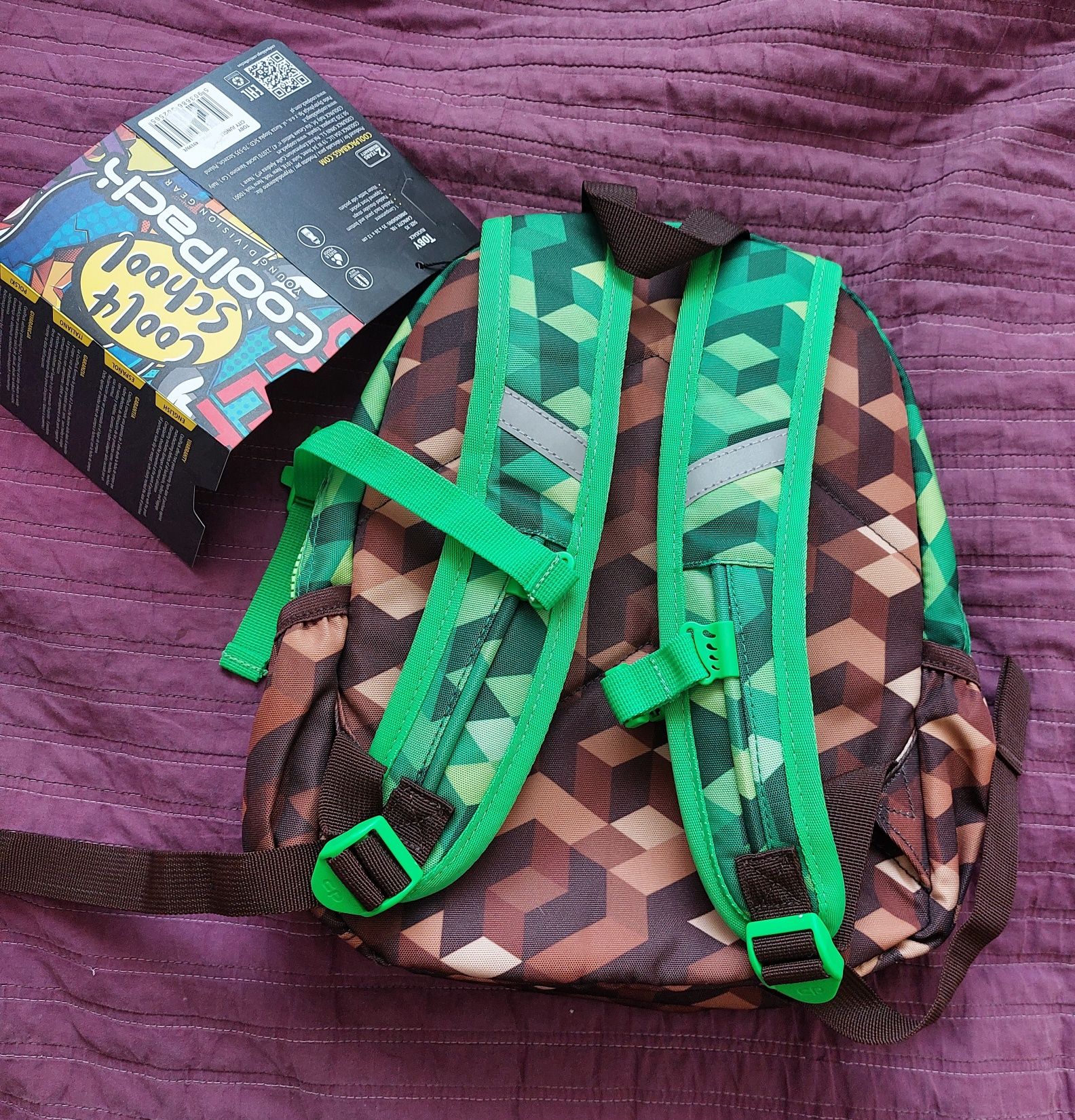 Plecak Coolpack Minecraft nowy z metka