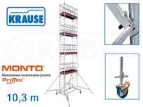 Rusztowanie Aluminiowe Jezdne Krause wys. 10 m OKAZJA OKAZJA OKAZJA