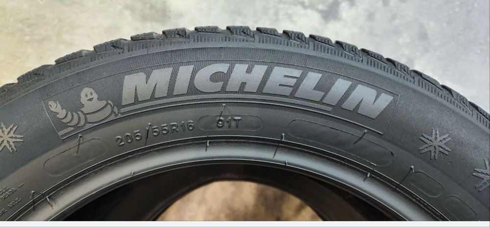 4 шт зимні 205/55/16 michelin alpin 5