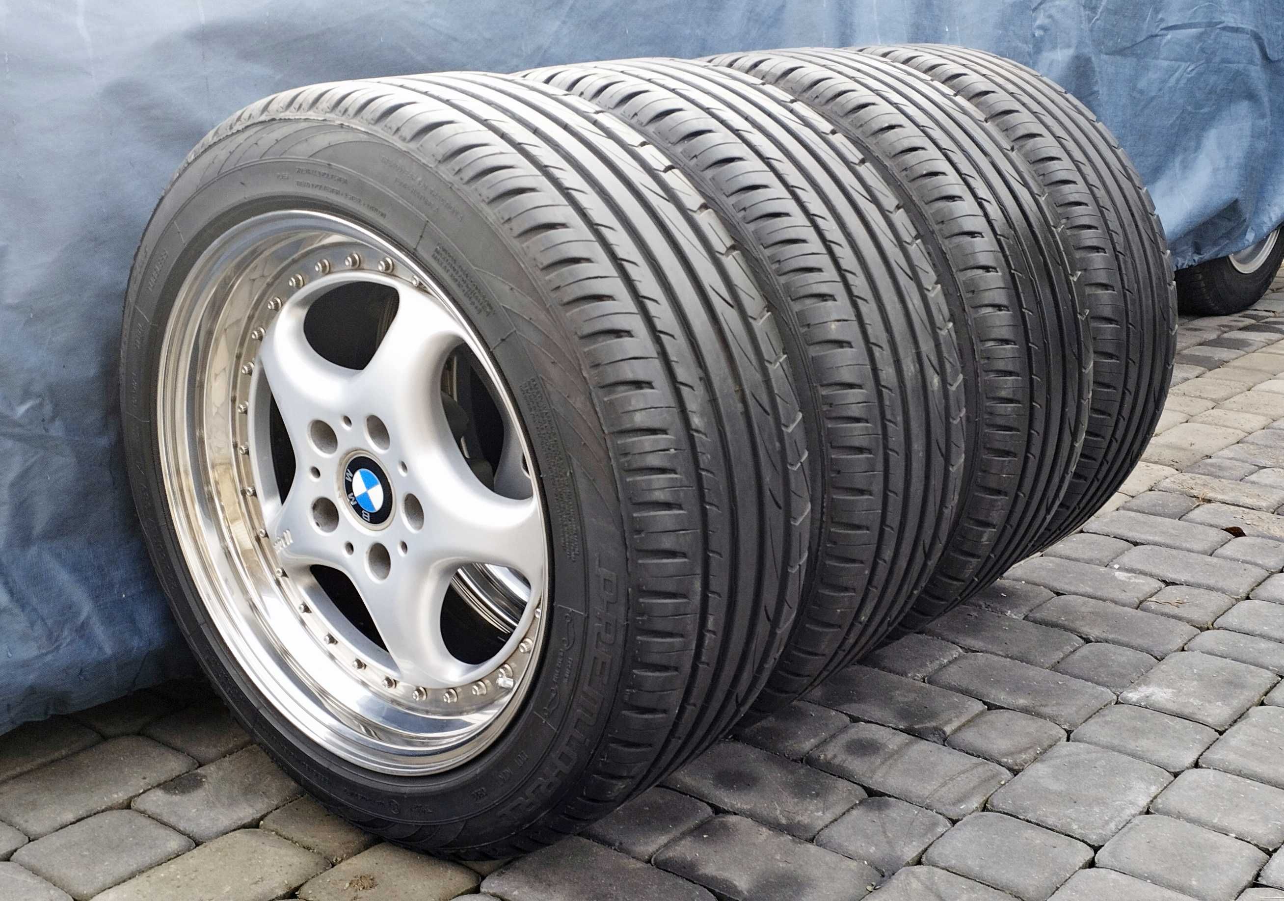 Rondell 0067 8,5x17 BMW 5X120 ET13 skręcane 2tlg stal RADINOX