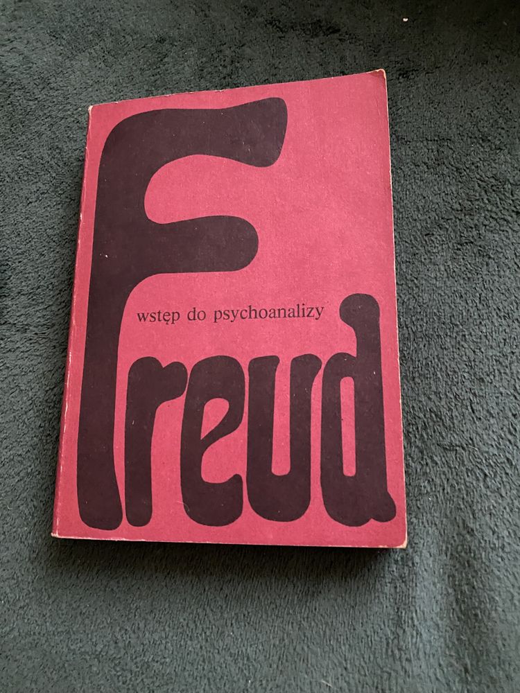 Książka Zygmunt Freud wstęp do psychoanalizy