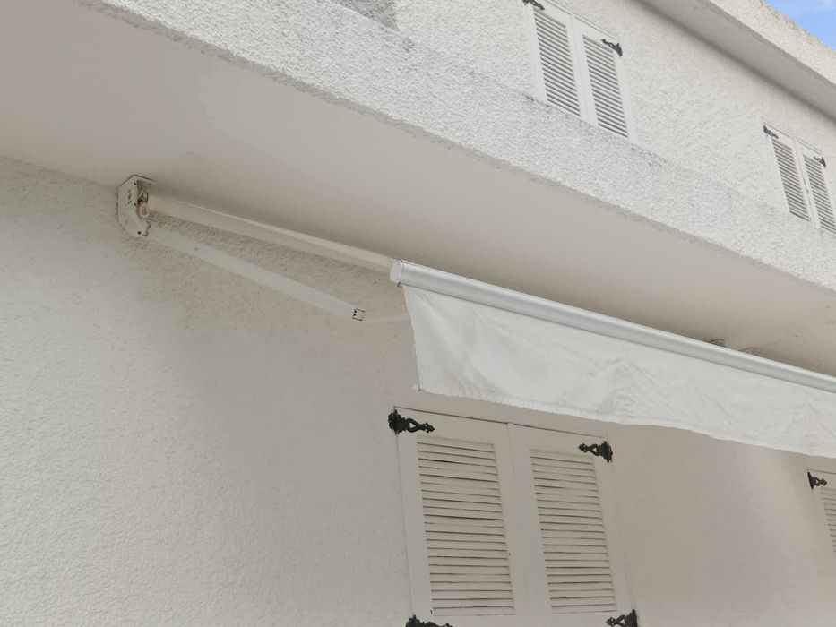 Toldos exterior - Extensíveis manuais...em bom estado de uso