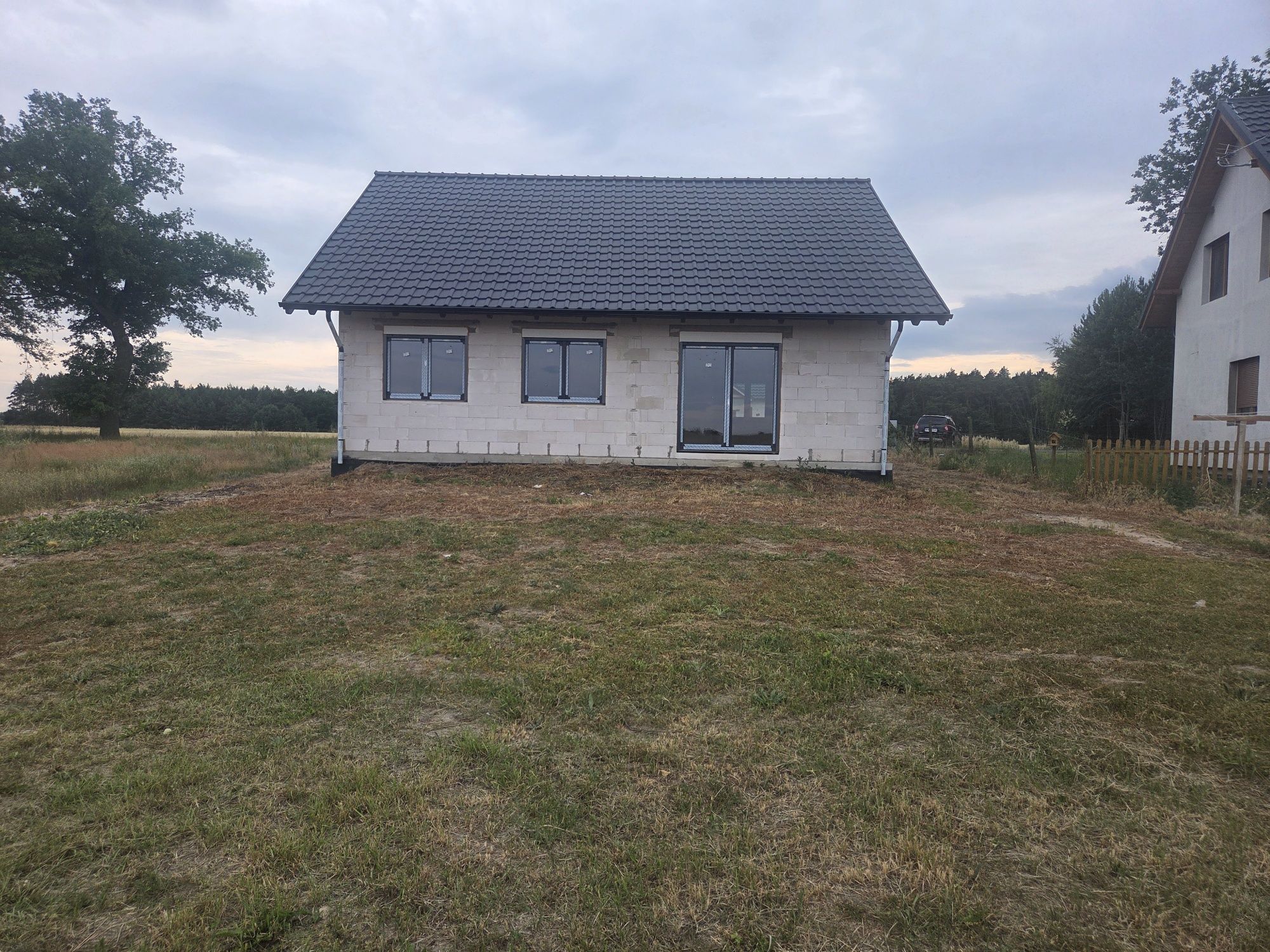 Dom Wągrowiec Sienno 92m2, działka 1000m2.