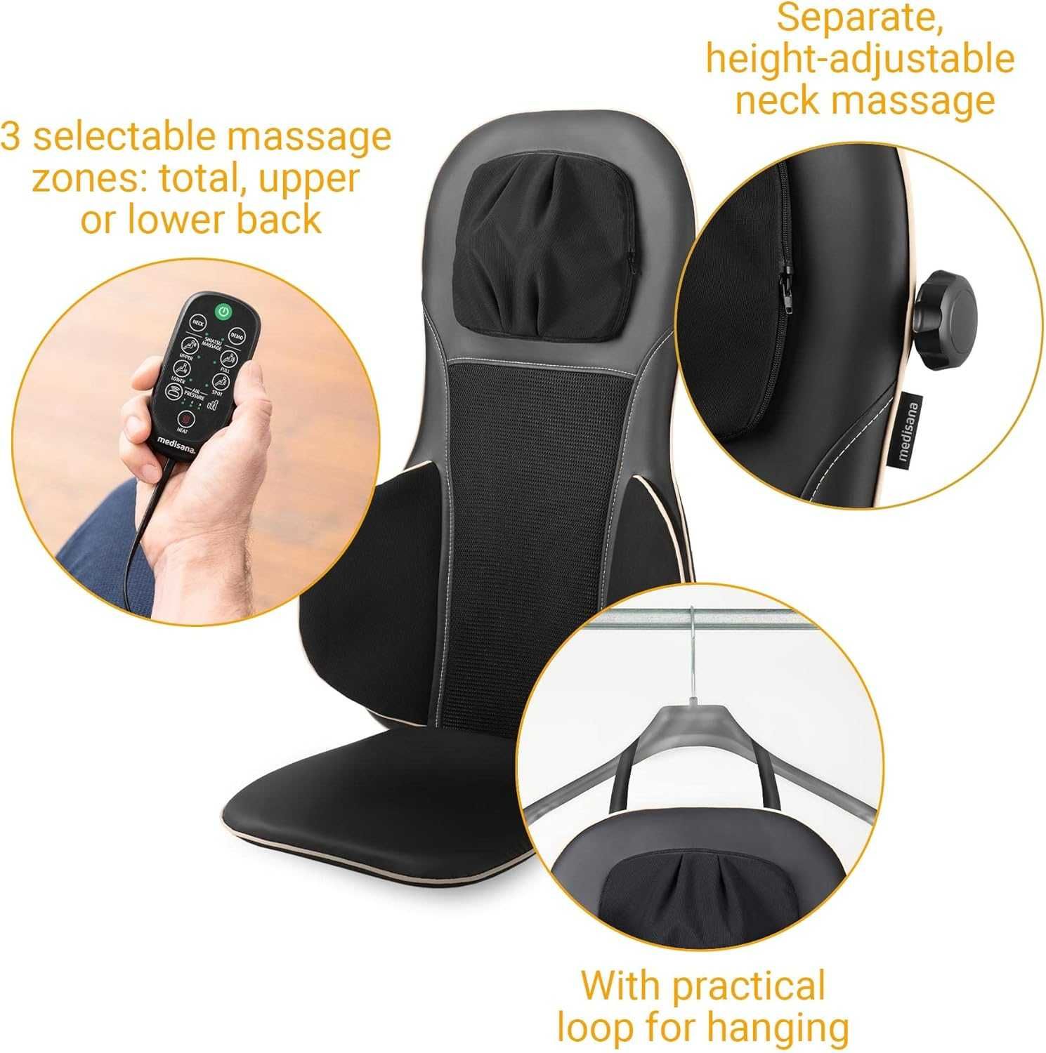 Mata masująca, masażer Medisana MC 825 Shiatsu