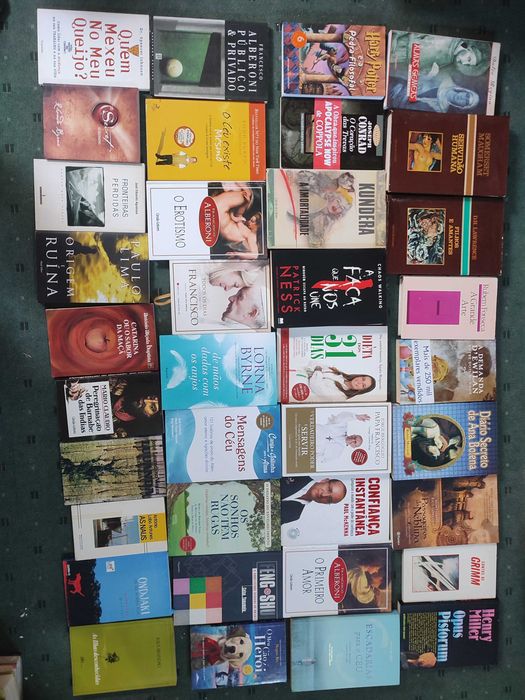 Lote Livros Best Seller Literatura Autores Portugueses e Estrangeiros