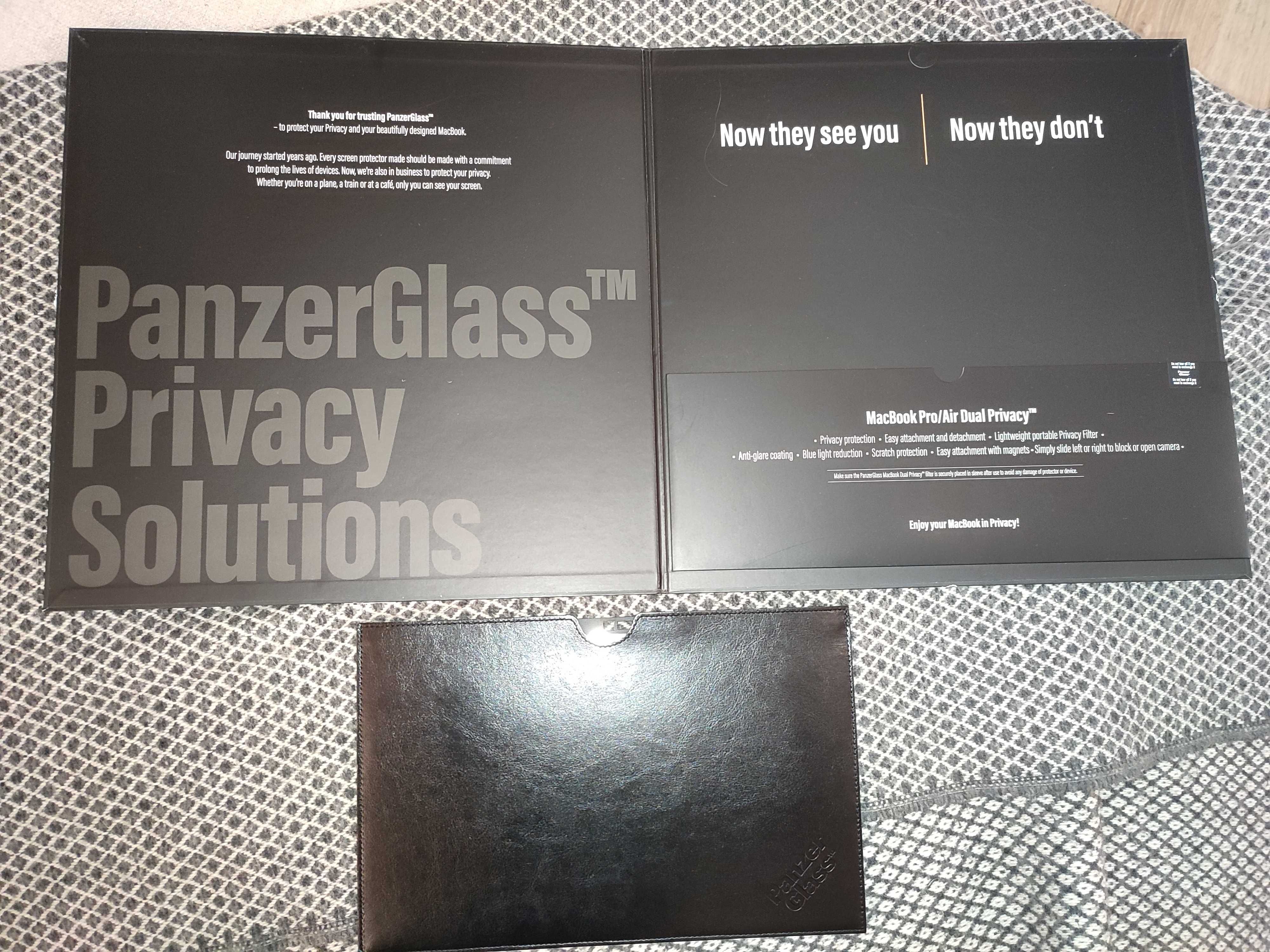 Защитное стекло PanzerGlass Magnetic Privacy 13'' MacBook Air/Pro