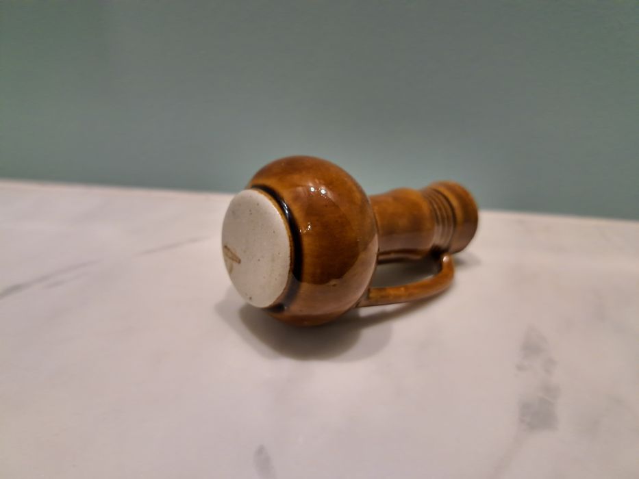 Ceramika prl wazonik Bolesławiec miniatura