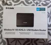 Маршрутизатор-Wi-Fi D-Link DSL-2650U б.в. ідеал.стан, робочий