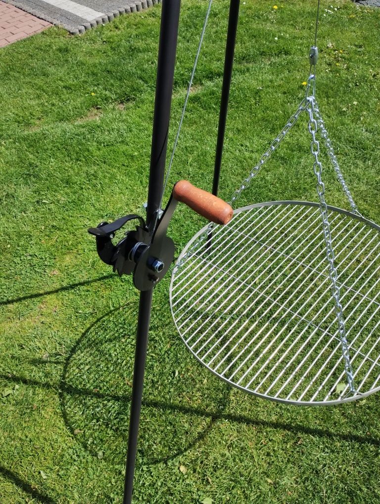 Trójnóg grill ognisko palenisko