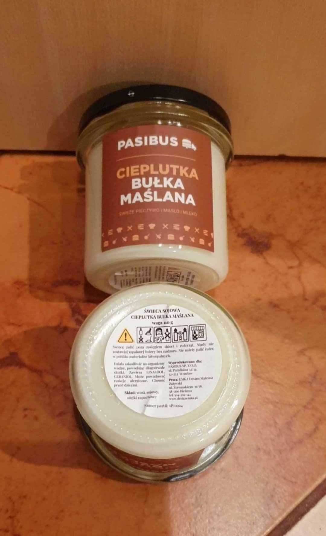 Świeca o zapachu Cieplutka Bułka Maślana
