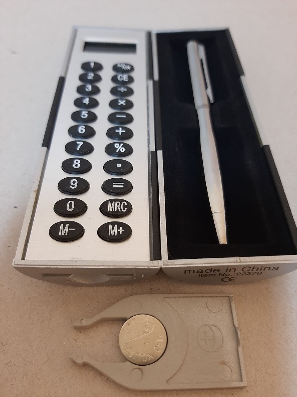 Калькулятор ручка в футляре