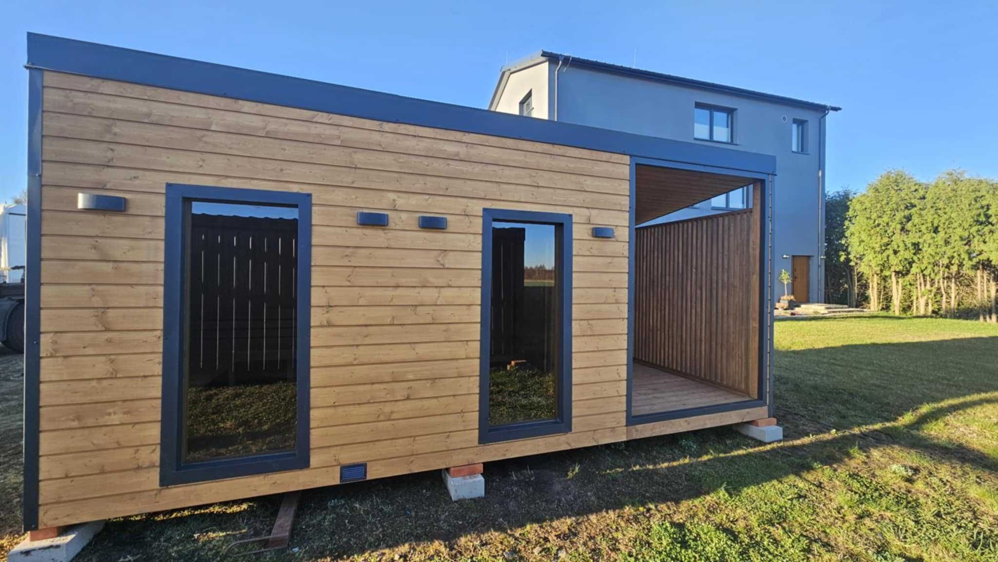 Sauna jacuuzi domek ogrodowy