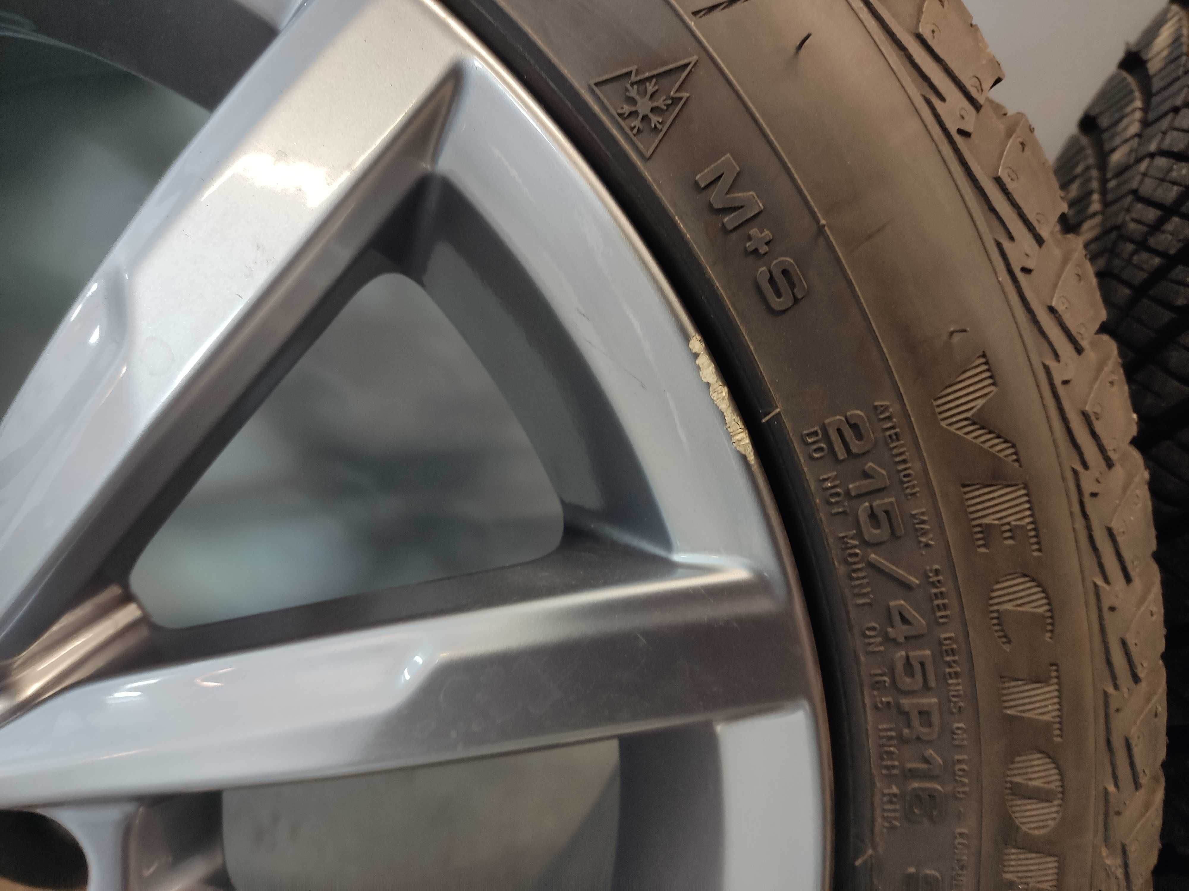 Koła alu 16 Volkswagen VW Polo R-Line, 5x100, 215/45R16, 2022 rok, ori