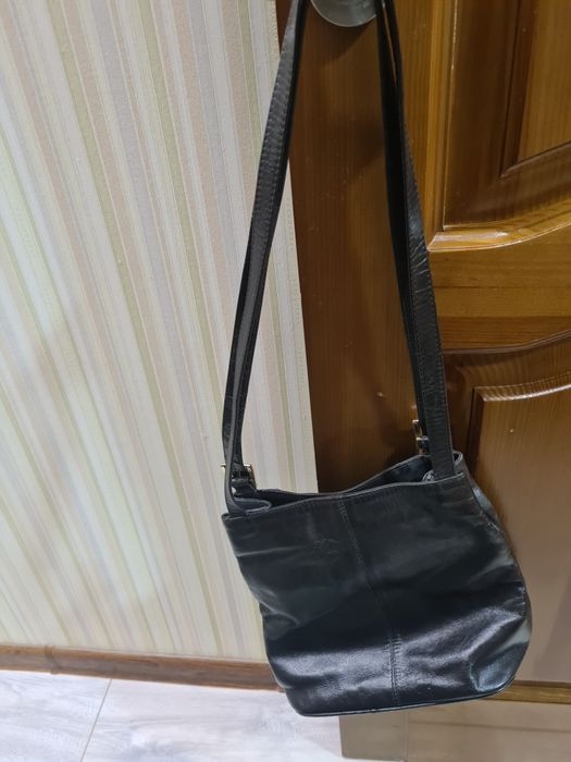 Сумка через плечо. Кожа натуральная