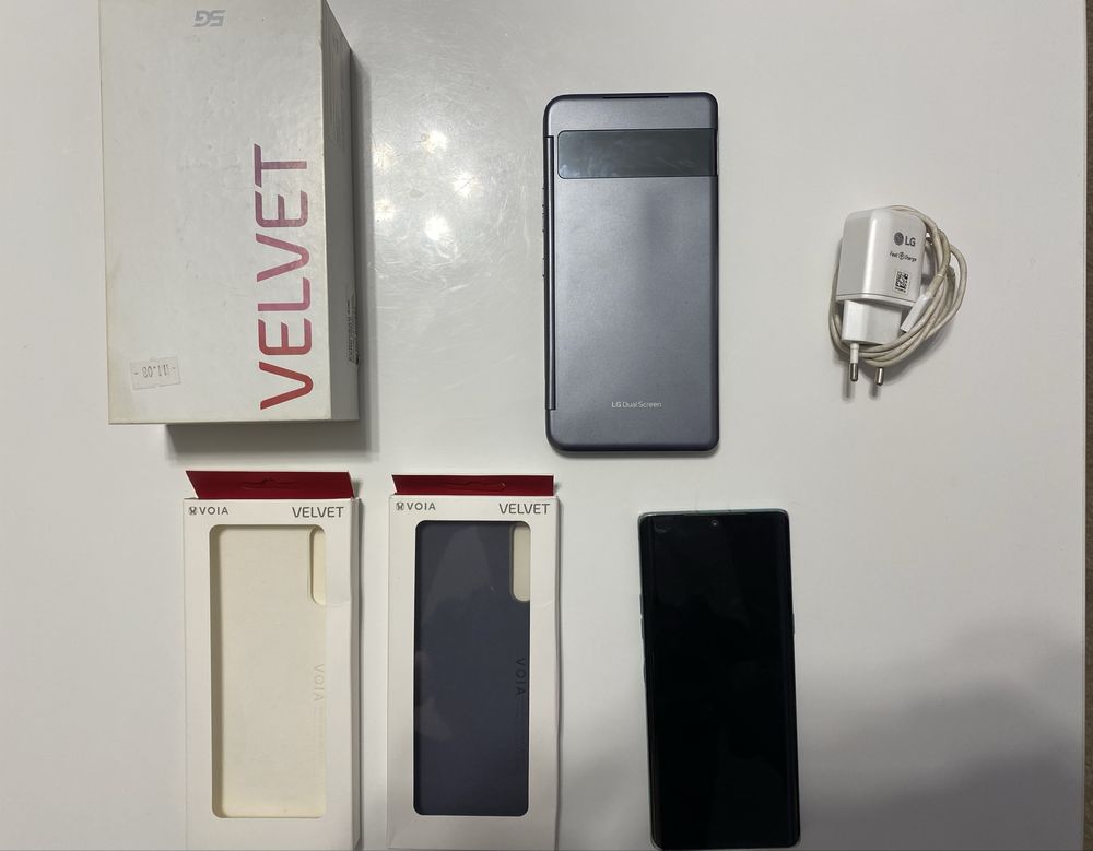 Telefon LG Velvet Dual Screen