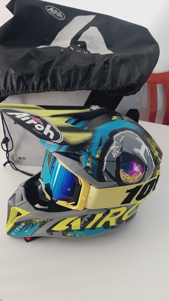 Capacete airoh novo