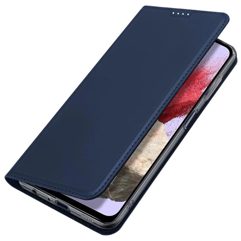 Etui Z Ekoskóry Dux Ducis Skin Pro Do Samsung M34 5G - Niebieskie