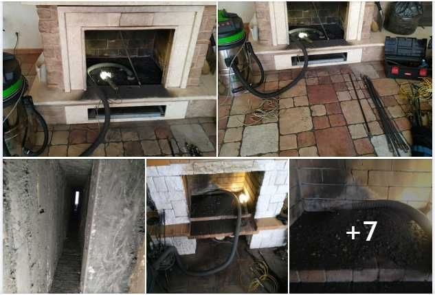 Чистка димоходу, Сажотрус, Чистка вентеляції