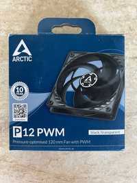 Вентилятор кулер Arctic P12 PWM Black 120mm