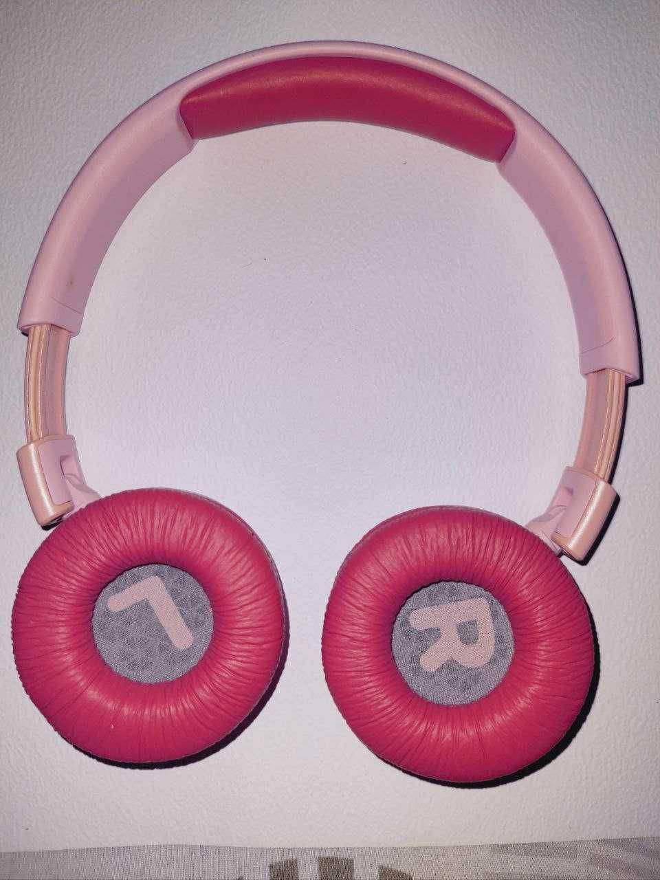 Навушники дитячі рожеві безпровідні JBL JR 300 Bluetooth
