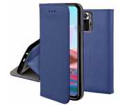 Etui Z Klapką Magnet Do Xiaomi Redmi Note 10 Pro / Pro Max Granatowe