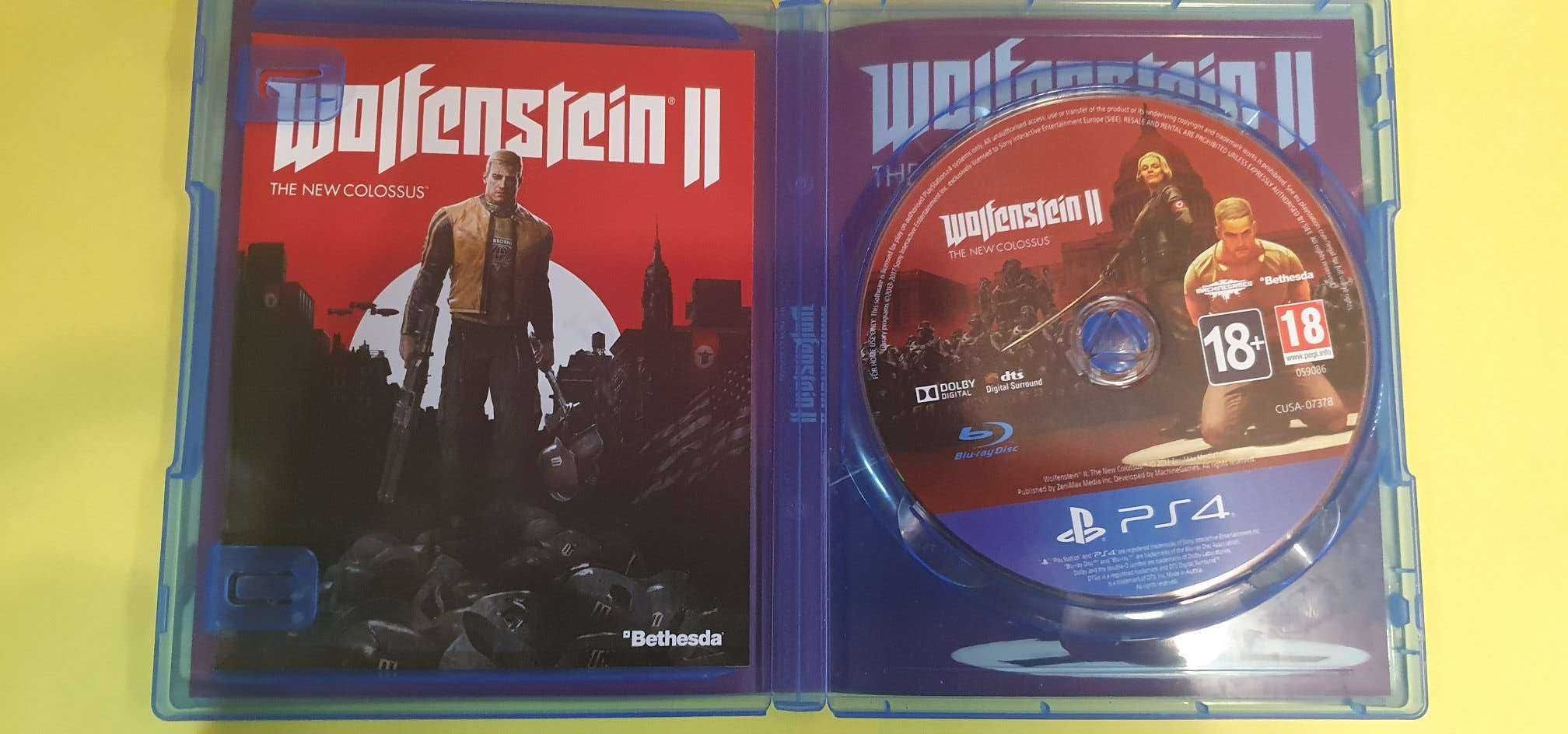 Gra PS 4 Wolfenstein II --- Lombard Madej Gorlice ---