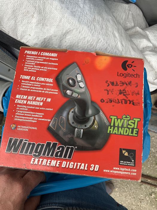 Logitech WingMan Extreme Digital 3D-Joystick - 7 Botões (s) - Preto