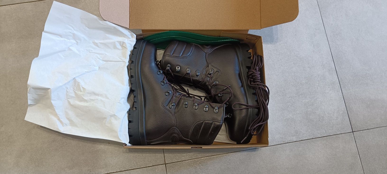Buty wojskowe Trzewiki Zimowe 933A/MON