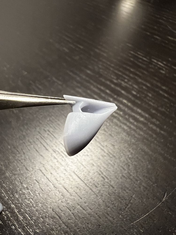 Lusterka do modeli aut 1/18, druk 3D
