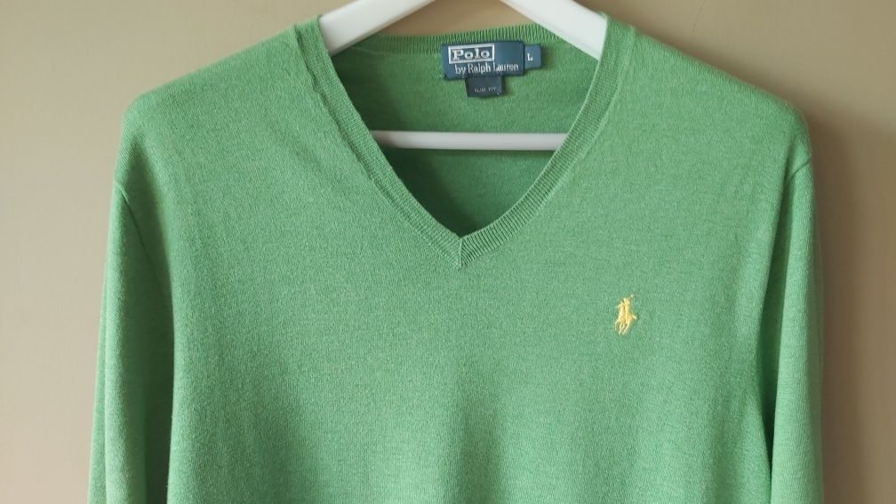 Sweter Ralph Lauren rozmiar L prima cotton