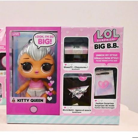 Лялька Кукла Лол Lol Big BB Kitty Queen