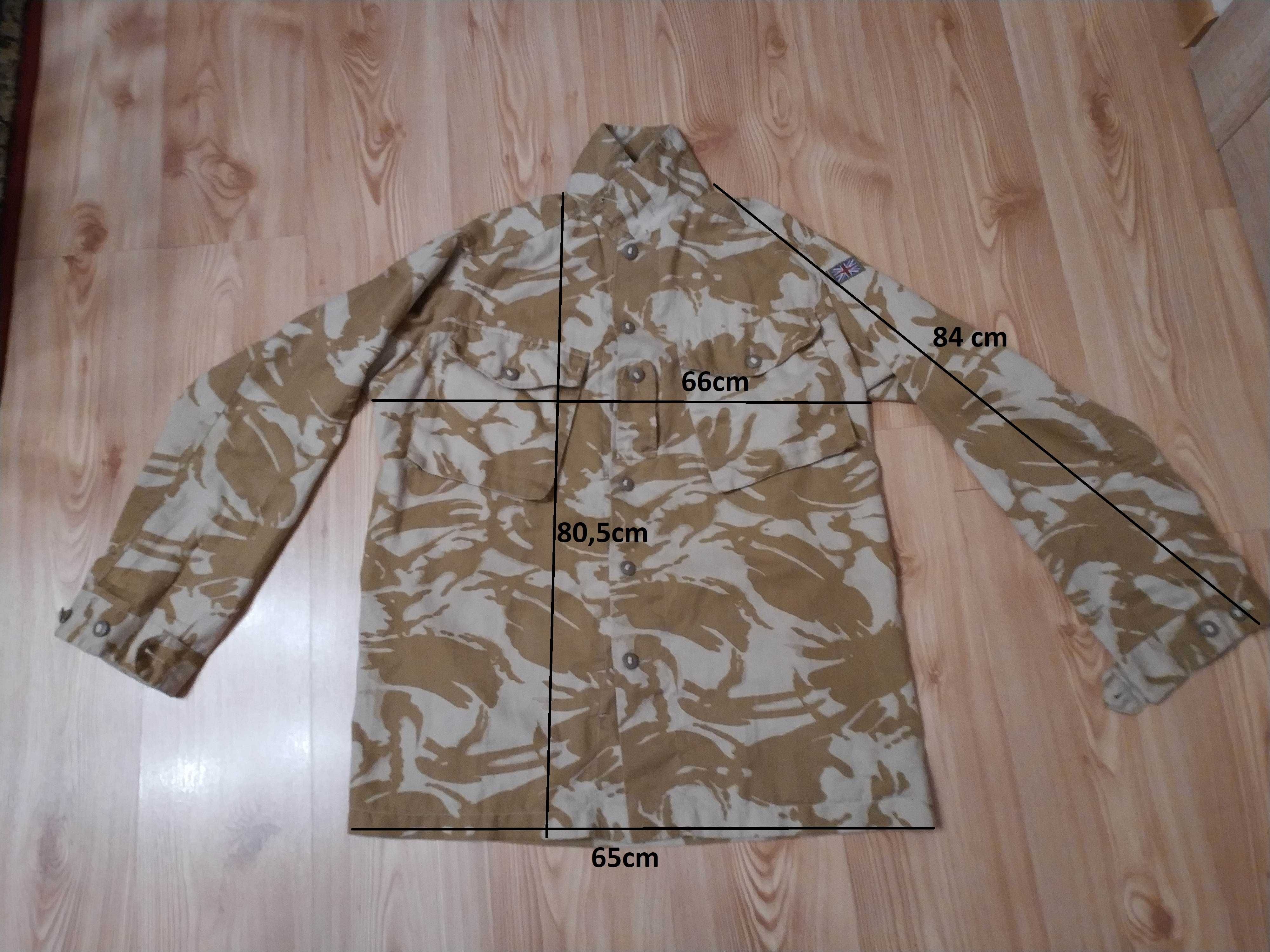 Bluza wojskowa Brytyjska Jacket COMBAT desert dpm 190/112 koszula army