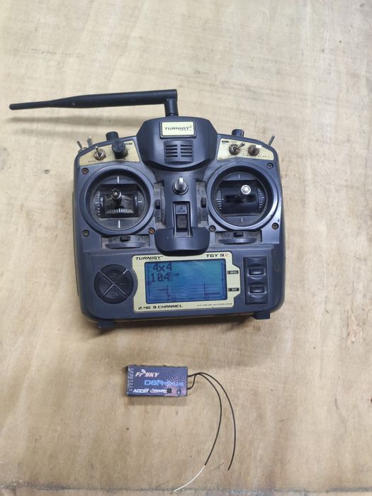 Aparatura turnigy tg-9x Moduł FRSKY plus odbiornik