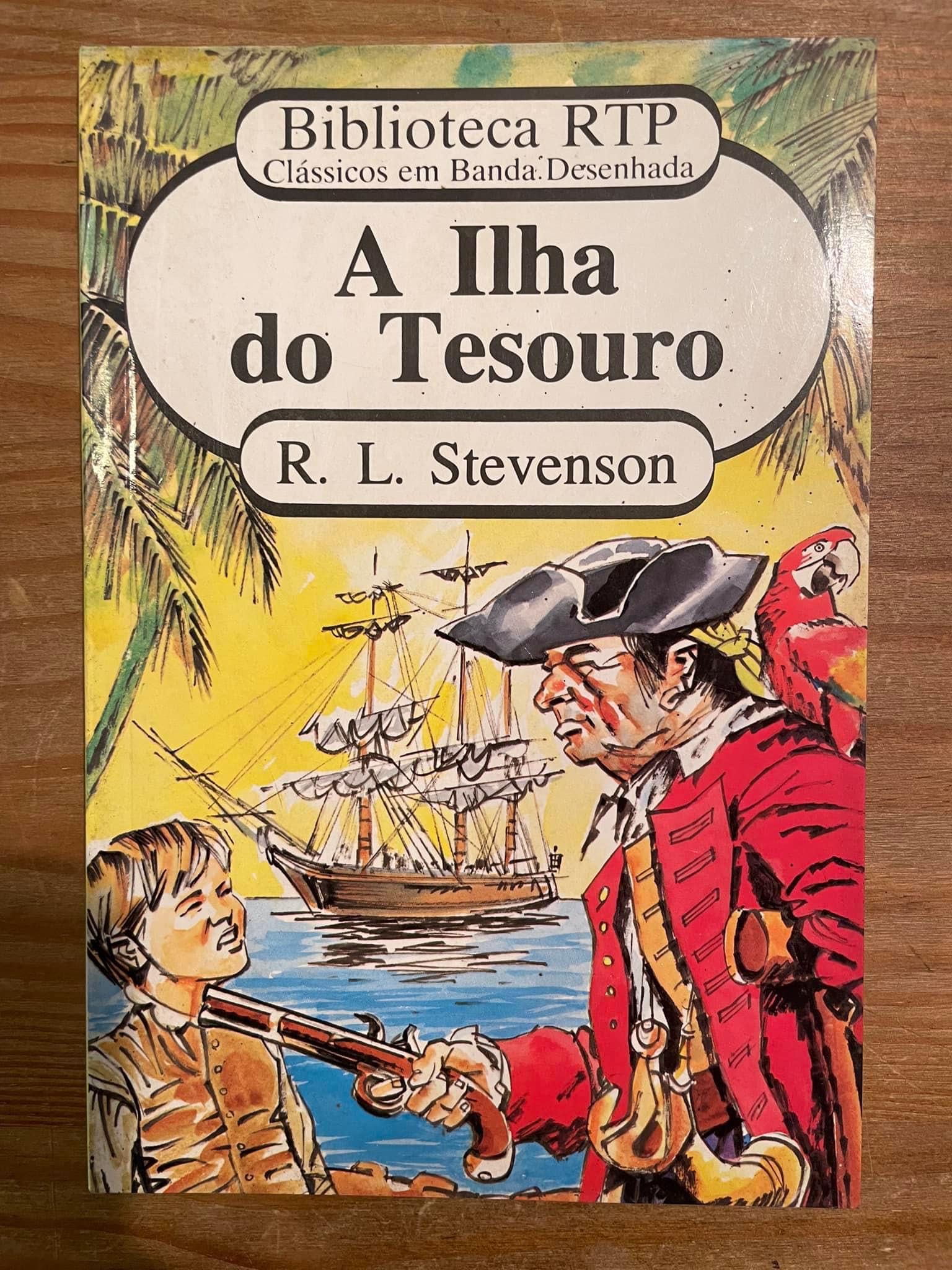 BD - A Ilha do Tesouro - Robert Louis Stevenson (portes grátis)