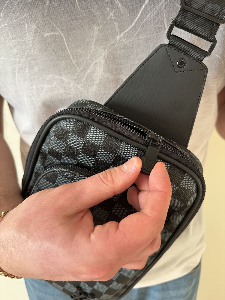 Сумка чоловіча Louis Vuitton Slingbag / мужская сумка