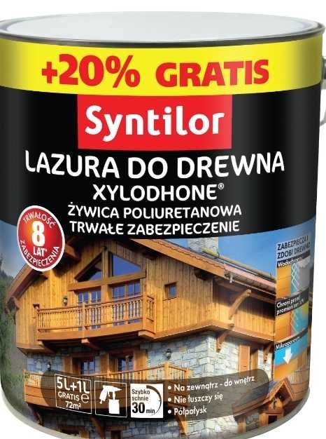 Lazura do drewna XYLODHONE HP 6 l Wenge SYNTILORZobacz