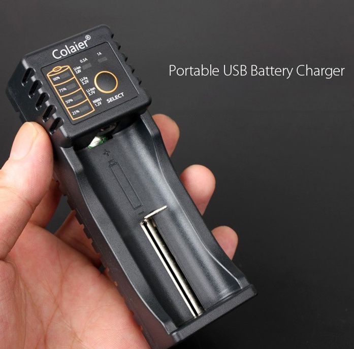 Зарядное устройство 18650 LiitoKala lii-100 Li-ion + PowerBank зарядка