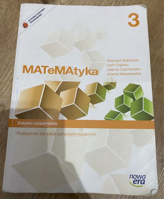 MATeMAtyka 3 zakres rozszerzony