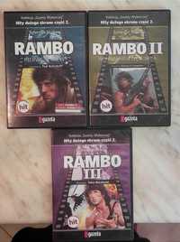 Pakiet filmów Rambo 1-3 płyta DVD