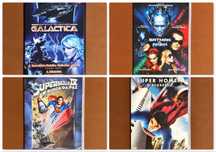 FILME SÉRIE DVD [2€ cada] Batman Galactica Super Homem DIVERSOS