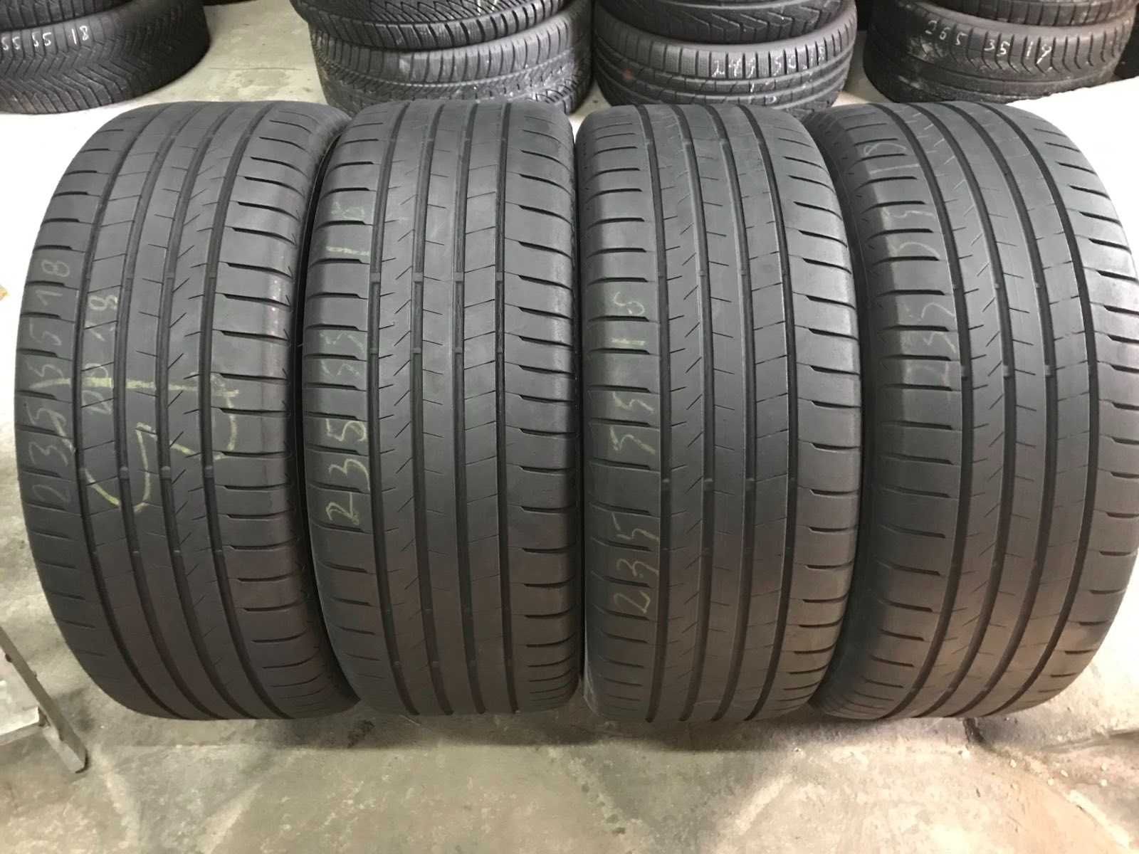 Шини Bridgestone 235/55r18 Комплект б/у склад Оригінал