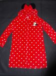 Szlafrok długi z kapturem Myszka Mickey brak paska rozm. 122/128 H&M