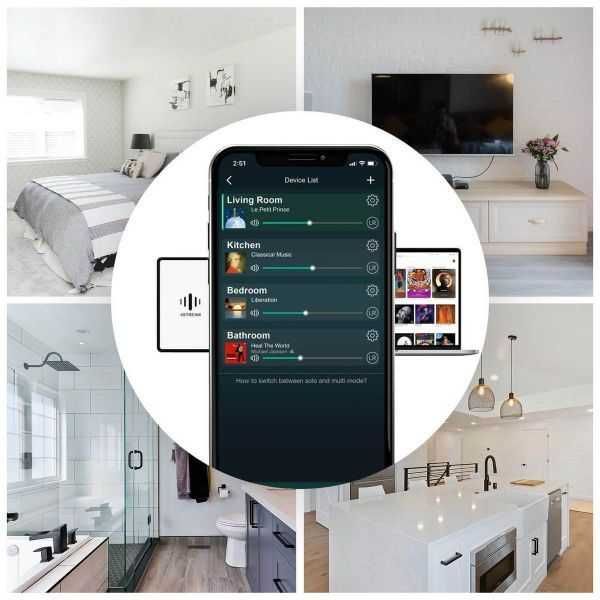 Monacor SA-100WIFI wzmacniacz strefowy Wifi Lokal Restauracja SKLEP