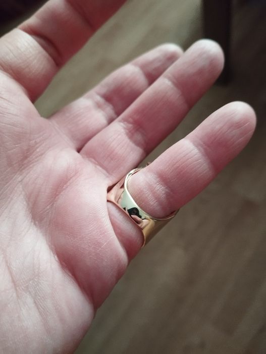 Pierścionek regulowany stal chirurgiczna z cyrkoniami