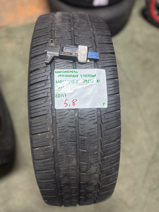 215/70R15 C 109/107R CONTINENTAL VANCONTACT 4SEASON opony dostawcze