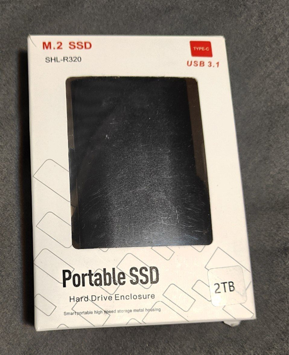 SSD M.2 SHL-R320 (2 ТБ, USB 3.1, Type-C)