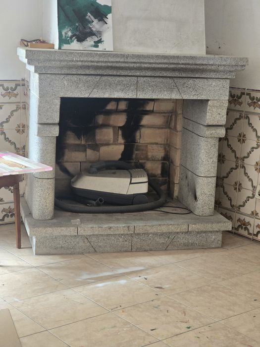 Lareira em granito