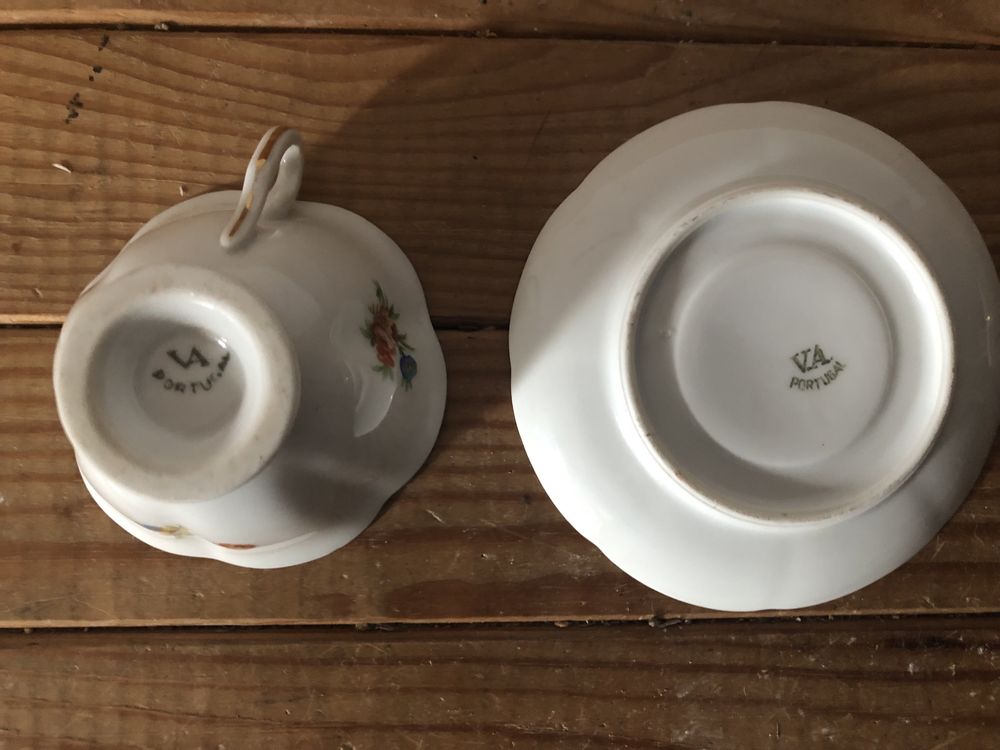 1 chavena porcelana Vista Alegre